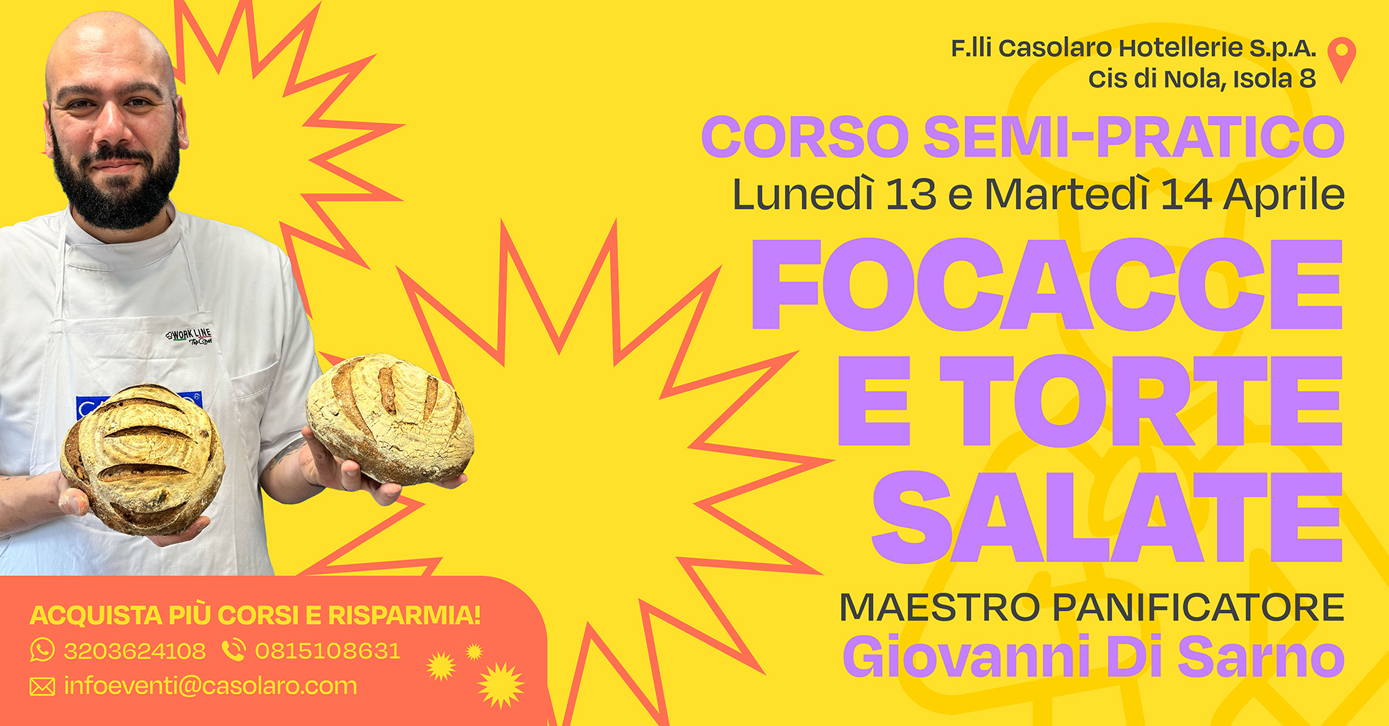 Focacce e torte salate